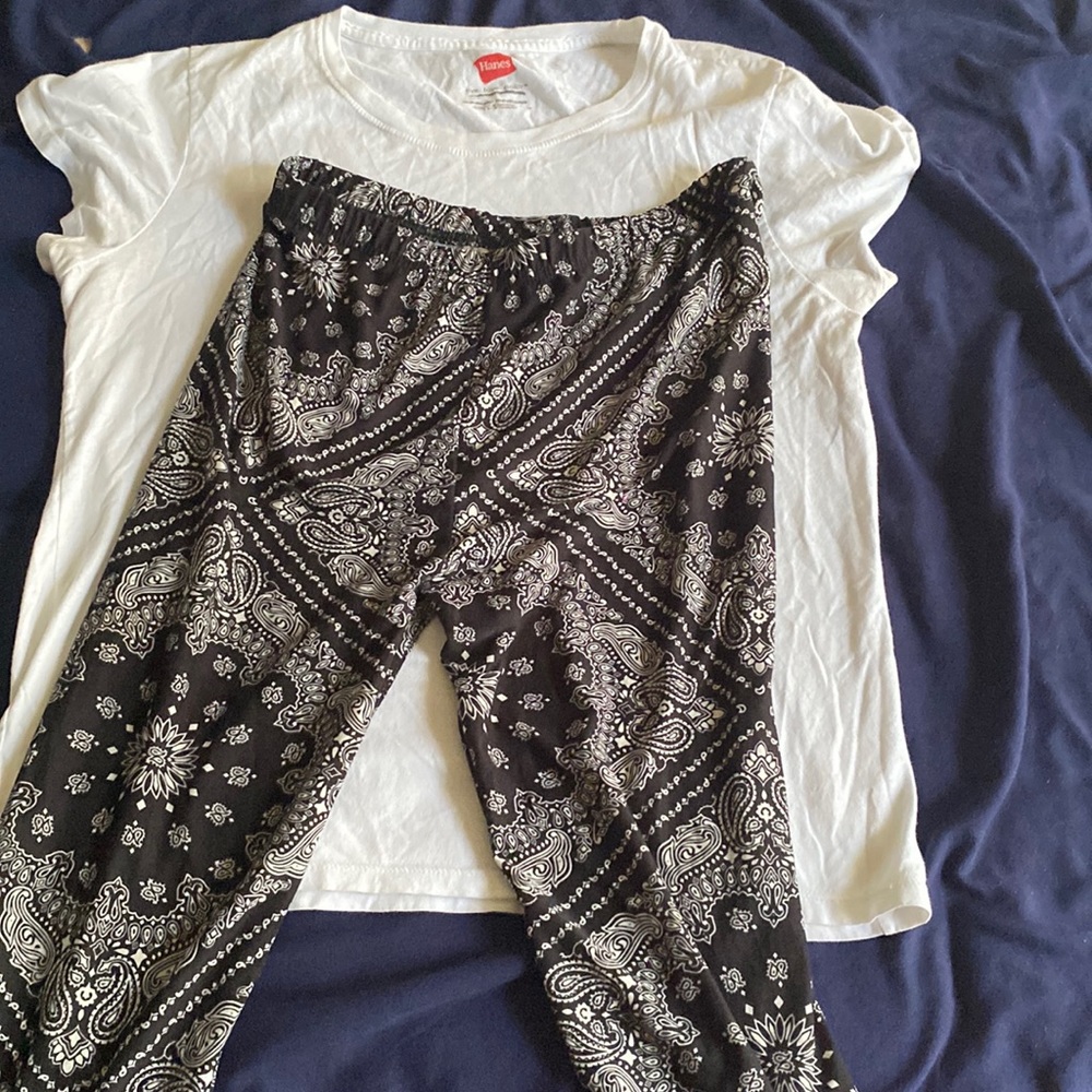 Pants and shirt